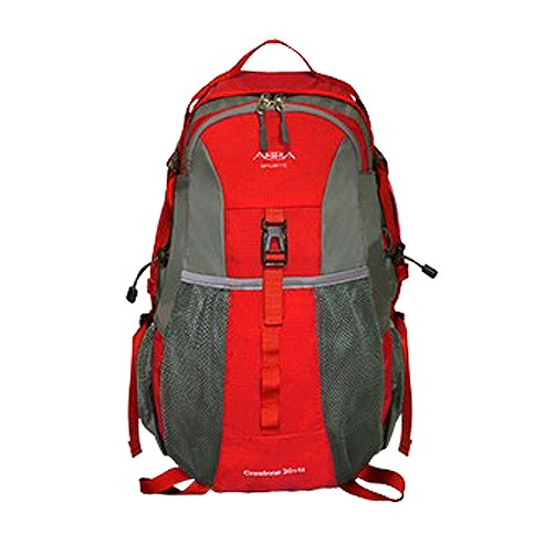 아바 프리미엄 등산배낭 30+5L 머스타드 35L, 레드
