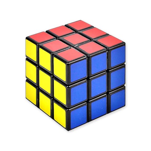 퍼즐사랑 노벨 큐브 오리지널 3 x 3, 혼합 색상