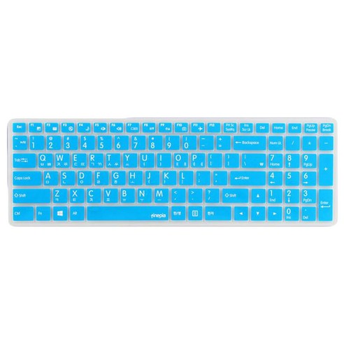 파인피아 한성 키보드 스킨 X53K X54K X54KS X56K X56KS, BLUE, 1개