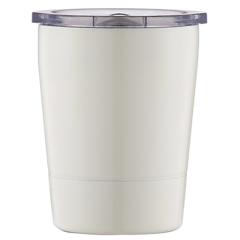 텀스카페 쁘띠 진공스텐 텀블러, 아이보리, 210ml