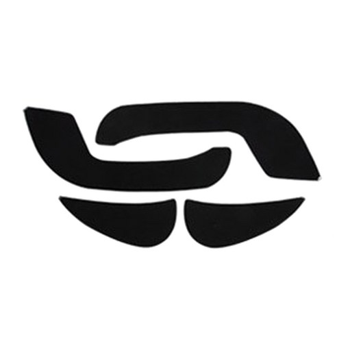 이모션 베이직 검정원단 검정테두리 도어커버, 쌍용, 렉스턴스포츠