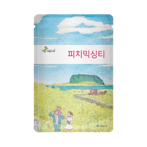 아름드레 삼각 티백 허브 차, 1.5g, 25개, 피치믹싱티