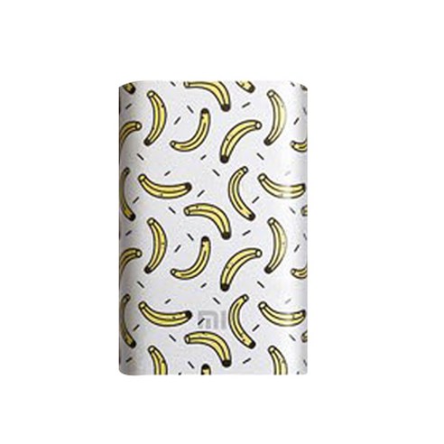 샤오미 보조배터리 10000mAh 디자인스킨, 잘 익은 바나나, 1개