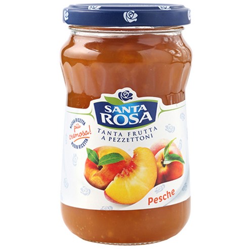 산타로사 복숭아잼, 350g, 1개