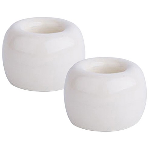 리버그린 무지 도자기 칫솔꽂이, 화이트, 2개입 수납/정리 Best Top5