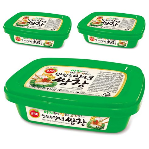 진미 맛있는 양념쌈장, 170g, 3개