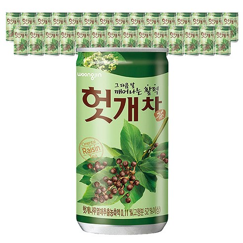 웅진 헛개차, 180ml, 60개
