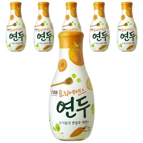 샘표 요리에센스 연두, 500ml, 6개