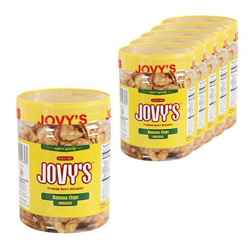 조비스 바나나칩, 320g, 6개