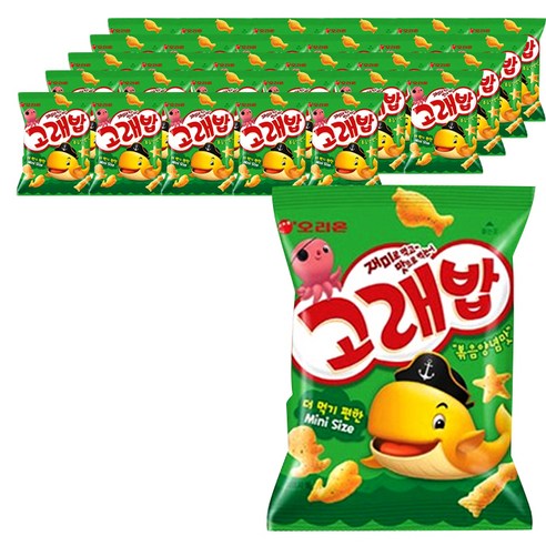 고래밥 볶음양념맛, 20g, 30개