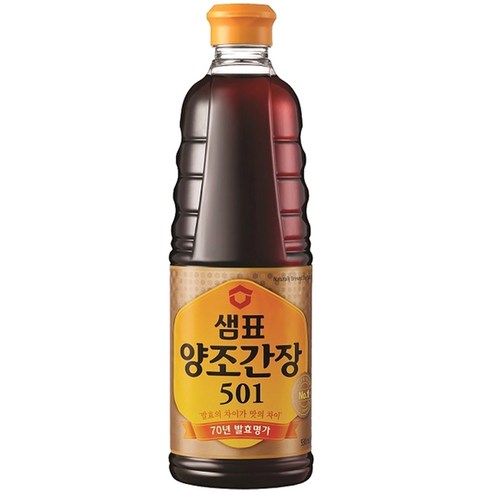 샘표 양조간장 501, 1개, 930ml