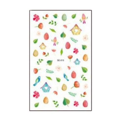 [겔럭시인] DIY 네일스티커 12종, 1개, A-1