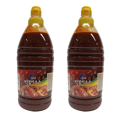 얼음골푸드 떡볶이소스, 2kg, 2개