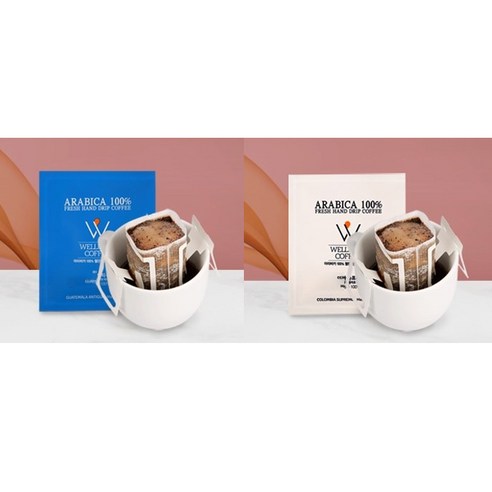 세계의 풍미를 담은 여정: 웰던커피 핸드드립 6종 탐험