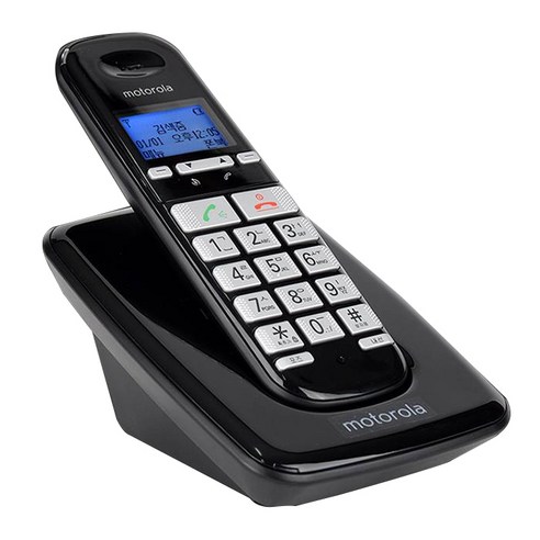 모토로라 디지털 무선전화기 S3001A, S3001A(블랙)