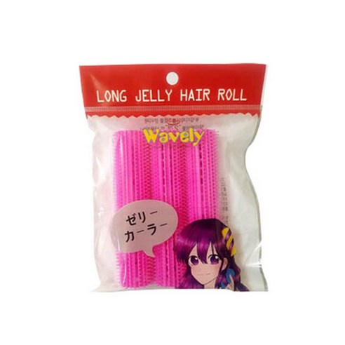 천일 롱젤리헤어롤 미용재료 중, 단일 색상(중), 1개