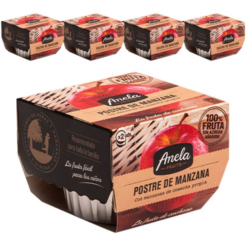 거버이유식 아넬라 생과일 퓨레 200g, 사과, 5팩 Best Top5