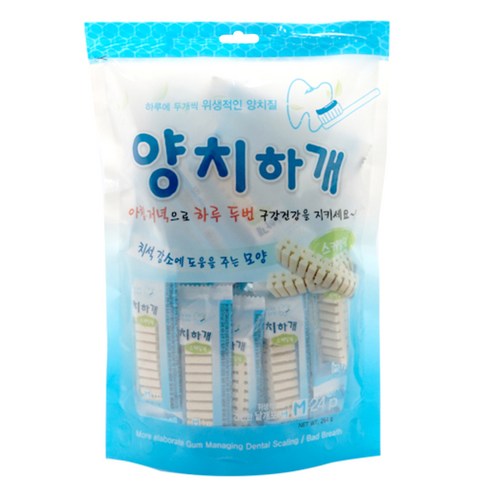 양치하개 반려견 덴탈껌 24개입
