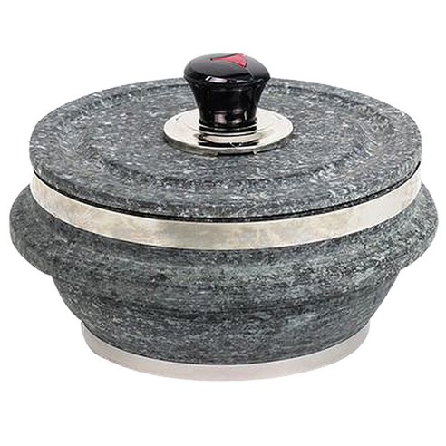 스톤리 곱돌솥 2~3인용 넘침방지, 180 x 90 mm, 혼합색상