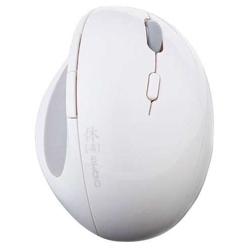 IPLEX 휴 Ergo 무선 버티컬 마우스 WM912BK, 화이트