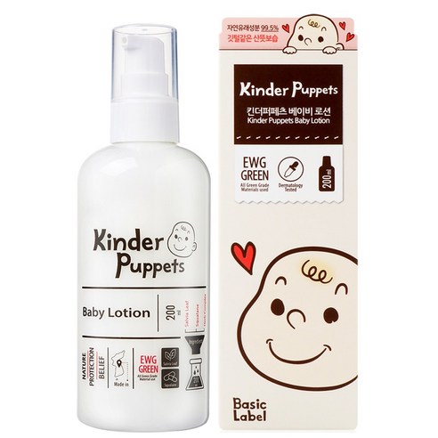 킨더퍼페츠 베이비 로션, 200ml, 1개