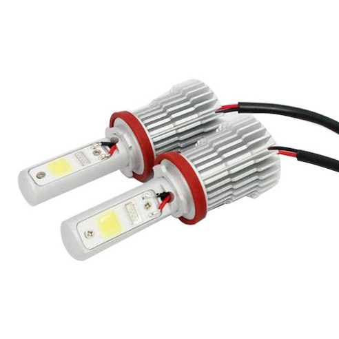 REXUS 익스트림 파워 22W LED안개등/6000K 양면 COB 20W LED안개등 H3 1세트
