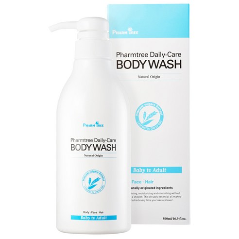 팜트리 데일리케어 바디워시, 500ml, 1개