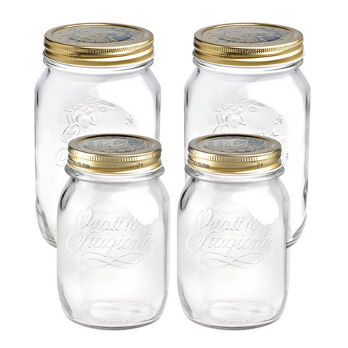 보르미올리 콰트로 스타지오니 자 500ml x 2p + 1L x 2p, 1세트