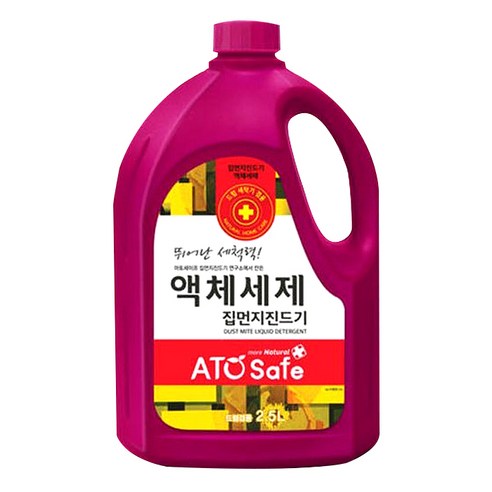 아토세이프 집먼지진드기 액체세제 본품, 2.5L, 1개