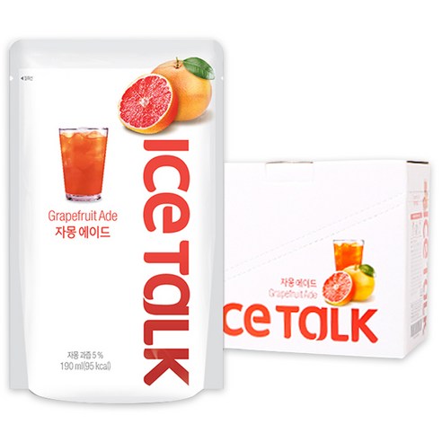 아이스톡 자몽 에이드 190ml, 10개