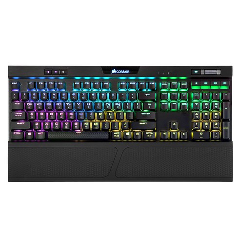 커세어 사일런트 적축 기계식 키보드, K70 RGB MK.2 MX SILENT, 혼합색상