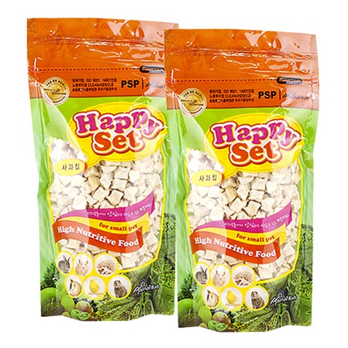 애니멀밥 PSP 해피셋 사과칩, 30g, 2개