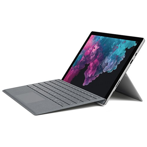 마이크로소프트 2019 Surface Pro 6 12.3 + 플래티넘 시그니처타입커버 패키지, 플래티넘(플래티넘 시그니처타입커버 패키지), 코어i5 8세대, 256GB, 8GB, WIN10 Home, KJT-00010