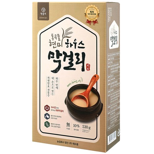 해오름 통곡물 현미 하우스 막걸리 키트 5병분량