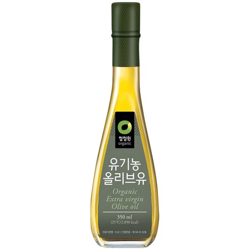 청정원 유기농 올리브유, 350ml, 1개
