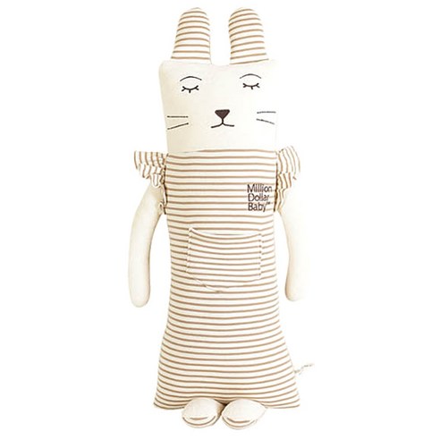 밀리언달러베이비 오가닉인형 쿨쿨토, 혼합색상, 토끼