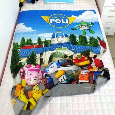 로보카폴리 풍기인견 여름 유아이불
