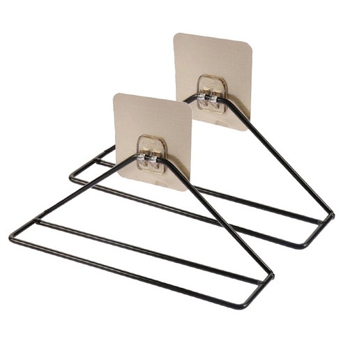 모나코올리브 파워 접착 엔틱 슬리퍼 홀더, 2개