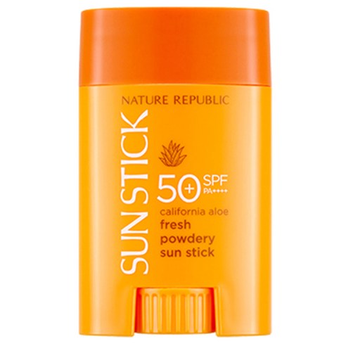 네이처리퍼블릭 캘리포니아 알로에 보송 선스틱 SPF50+ PA++++, 22g, 1개