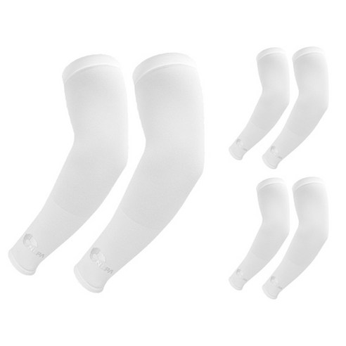 네파 2019년형 I라인 심리스 쿨 팔토시 2p x 3개, 화이트