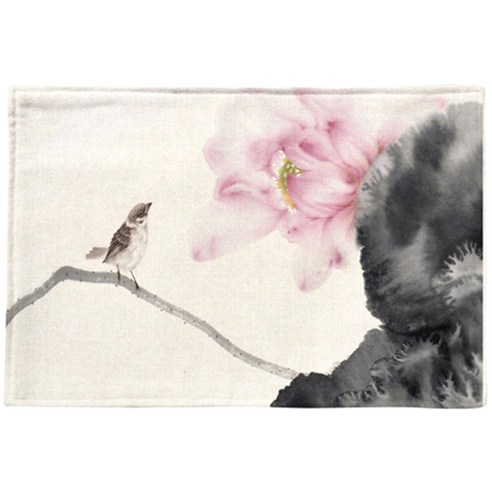 비케이 수묵화 식탁매트, 15, 44 x 28 cm