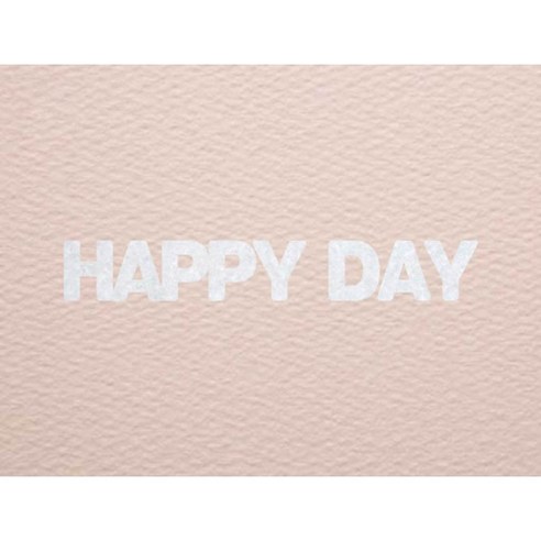 와니데코_접착이니셜 _HAPPY DAY, 화이트