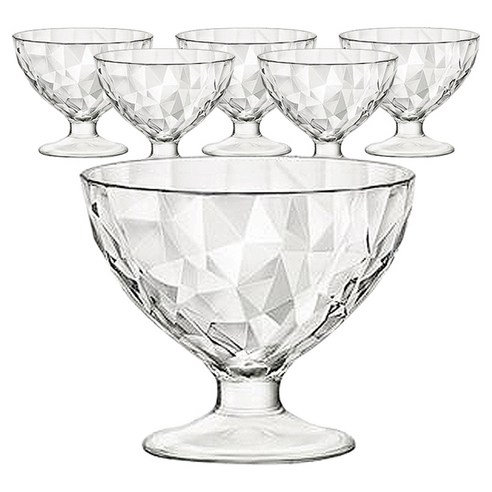 보르미올리 다이아몬드 디저트 볼 360ml, 6개