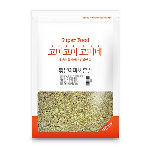 고미네 볶은 아마씨분말, 500g, 1개