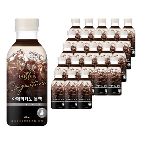 쟈뎅 시그니처 아메리카노 블랙, 500ml, 24개