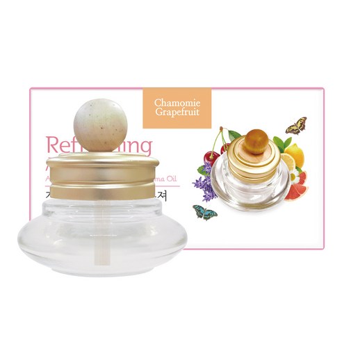 더허브샵 기분좋은 아로마 방향제 30ml, 캐모마일 그레이프프룻