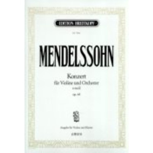 MENDELSSOHN Konzert, 음악세계, 편집부