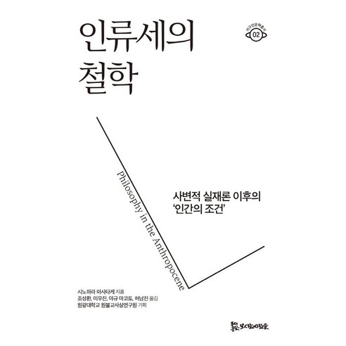 인류세의 철학:사변적 실재론 이후의 인간의 조건, 시노하라 마사타케, 모시는사람들