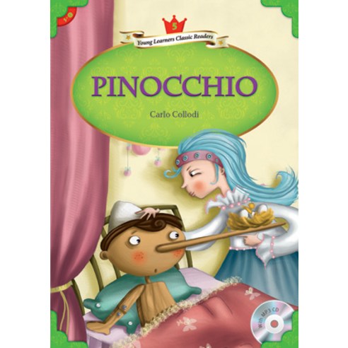 Young Learners Classic Readers Level 5-1 Pinocchio (Book & CD), Compass Publishing