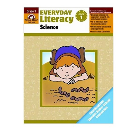 [Evan-Moor Educational Publishers]Everyday Literacy Science Grade 1 (Paperback Teacher), Evan-Moor Educational Publishers